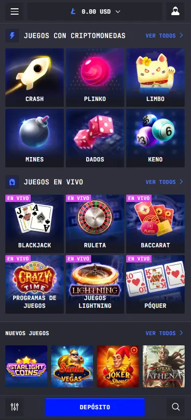 LTCCasino Móvil